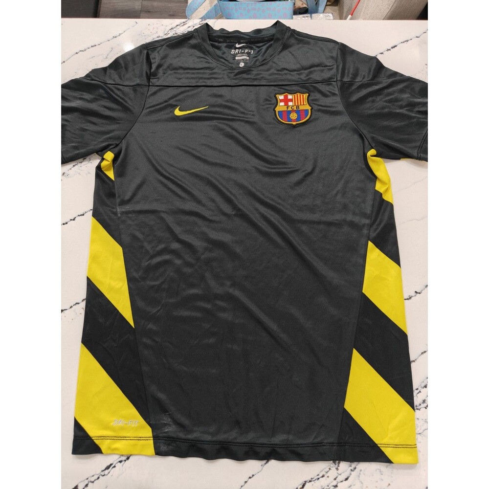 BARCELONA 2013/2014 TRAINING FOOTBALL SHIRT JERSEY NIKE SIZE Large ADULT